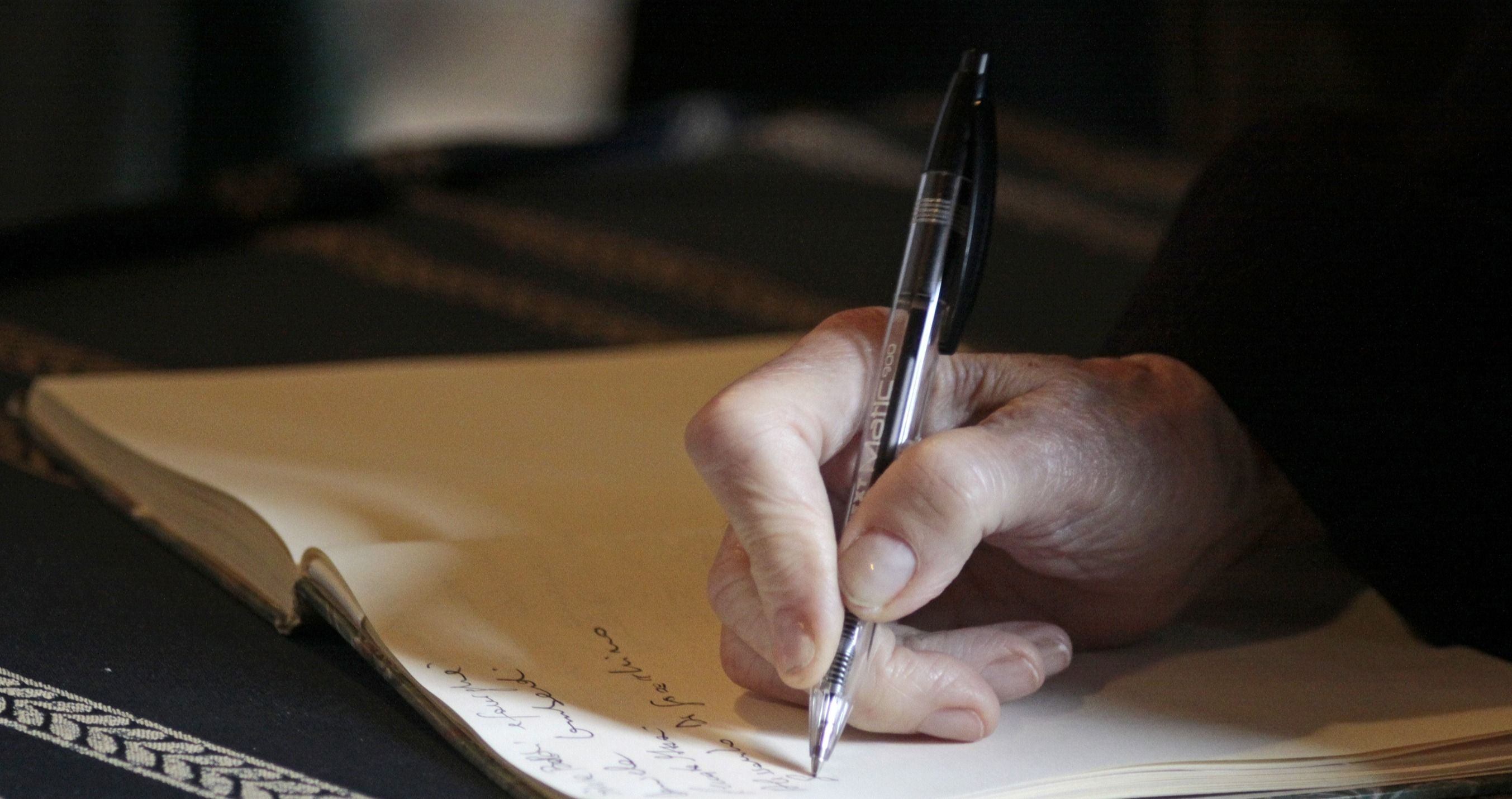 Person Writing